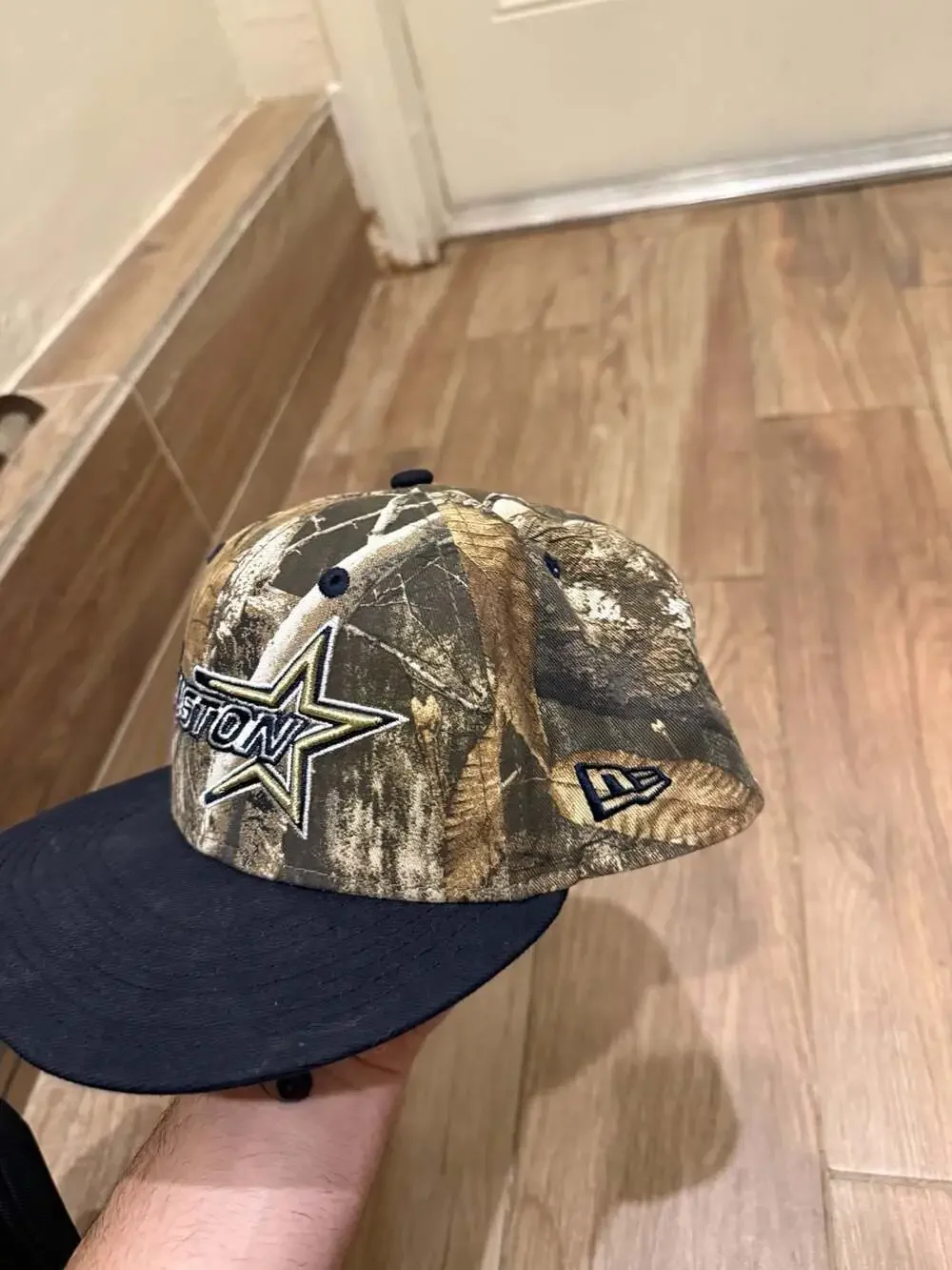 New Era 59FIFTY Houston Astros 45th Anniversary Realtree Camo Fitted Hat 7 1/4